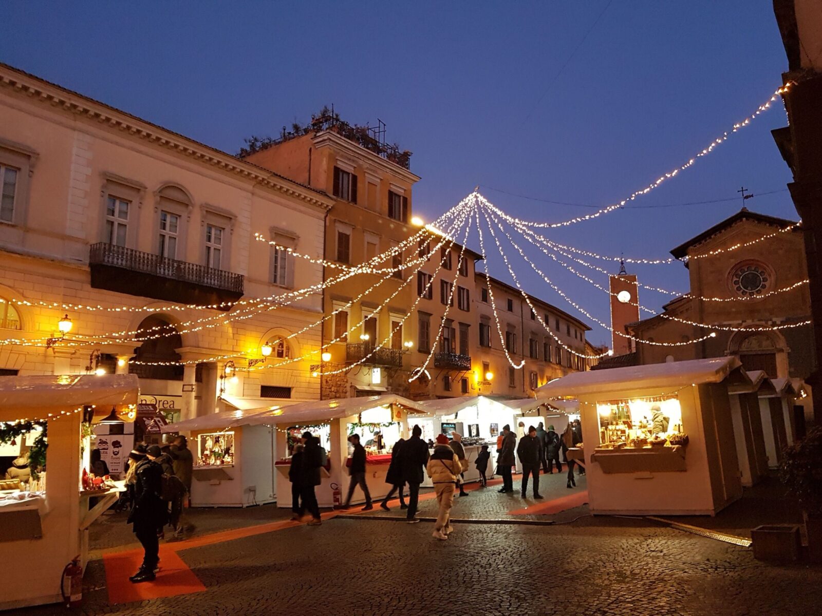 Christmas Lights in Orvieto