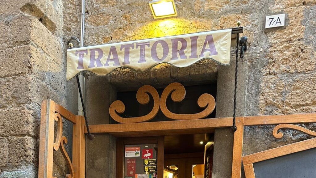 trattoria in Umbria