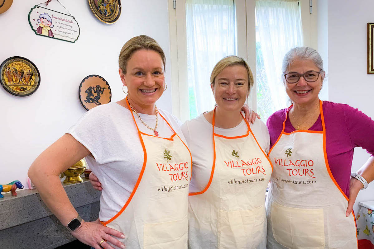Villagio tours cooking class