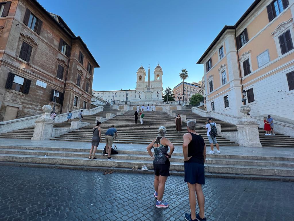 The Spanish Steps in rome